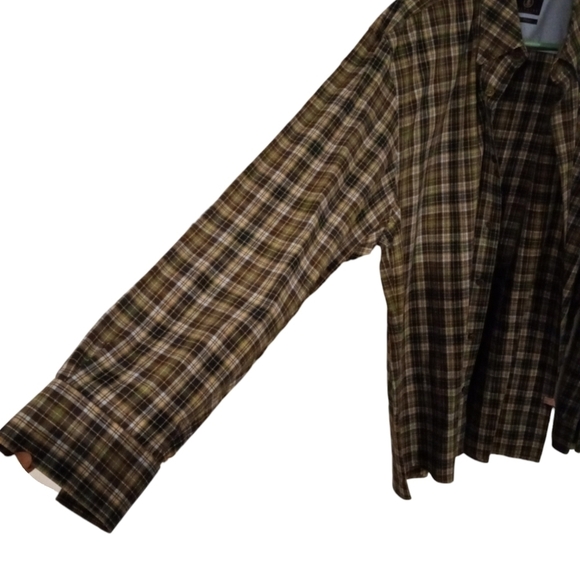 Saltaire Button Down Shirt Collared Pocketed Long Sleeve Business Casual XXL - Picture 7 of 12